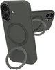 Etui na smartfon dbramante1928 Roskilde MagSafe Kickstand ICON do Apple iPhone 17 Forest Shadow (ROK3ICGR6668) - obraz 1