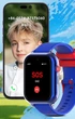 Умные часы для детей Lemfo KT38 с AMOLED дисплеем, 4G LTE сим картой, видеозвонками, GPS геолокацией, Wi-Fi, прослушиванием и памятью 16 ГБ До 4 дней работы Черный - изображение 9