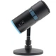 Мікрофон Thronmax V8, Black, USB, 3.5 мм jack, конденсаторний, RGB підсвічування, кабель 1.5 м (V8THRONMAX) - изображение 1