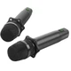 Мікрофон для караоке REAL-EL KM-850, Black, 6.35 мм jack, підключення бездротове, - 60 дБ, радіус дії до 25 м, 2 шт (EL121900002) - изображение 5