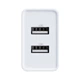 Мережевий зарядний пристрій Baseus Speed Mini Dual U Charger 10.5W White CCFS-R02 - изображение 4