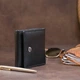 Компактный женский кошелек ST Leather 19256 черный - изображение 9