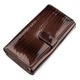 Кошелек женский ST Leather 18431 (S9001A) лакированная кожа коричневый - изображение 5