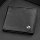 Чоловічий купюрник ST Leather 18305 (ST159) чорний шкіряний - зображення 1