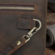 Барсетка чоловіча в шкурі Crazy horse 14954 Vintage коричневий - зображення 3