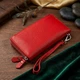 Кошелек женский ST Leather 18381 (ST420) многофункциональный красный - изображение 3