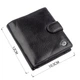 Небольшой кожаный кошелек ST Leather 18832 черный - изображение 3