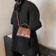 Каркасное небольшое кроссбоди из эко-кожи Lilly P2-17068985C коричневое - изображение 3