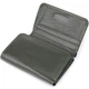 Маленький кошелек удобного формата из натуральной кожи ST Leather 23076 зеленый - изображение 9