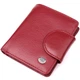 Женский кошелек вертикального формата из натуральной кожи ST Leather 23071 бордовый - изображение 5