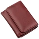 Компактный кошелек женский на кнопке ST Leather 18885 темно-красный. - изображение 6