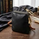 Зручна сумка трапеція для жінок з натуральної шкіри Vintage 22269 чорна - зображення 4