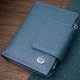 Женский портмоне с оригинальной монетницей из натуральной кожи ST Leather 19450 бирюзовый - изображение 1