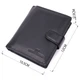Вертикальный кошелек с блоком под документы из натуральной кожи ST Leather 22479 черный - изображение 8