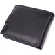 Кошелек для мужчин удобного размера из натуральной кожи ST Leather 22461 черный - изображение 6