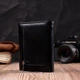 Жіночий гаманець з монетницею з натуральної шкіри ST Leather 19494 чорний - зображення 15