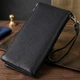 Женский кошелек-клатч с двумя молниями из натуральной кожи ST Leather 22527 черный - изображение 4