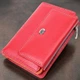 Яркий кошелек для женщин из натуральной кожи ST Leather 22503 красный - изображение 1