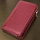 Кожаный женский кошелек в три сложения ST Leather 22489 бордовый - изображение 1