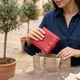 Женский кожаный трендовый из натуральной кожи ST Leather 22555 красный - изображение 2