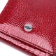 Компактный кошелек для женщин из натуральной кожи лакированной ST Leather 22687 красный - изображение 8