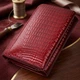 Стильный женский фактурный кошелек из натуральной кожи ST Leather 22731 красный - изображение 3