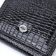 Компактний жіночий гаманець з натуральної лакованої шкіри ST Leather 22688 чорний - зображення 9