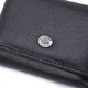 Невелике жіноче портмоне з монетницею з натуральної шкіри ST Leather 22730 чорне - зображення 9