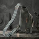 Удобная женская сумка с одной лямкой через плечо из экокожи Vintage 22756 зеленая - изображение 4