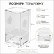 Тераріум акриловий Repti-Zoo Easy Clean Acrylic ACR46 10×10×20 см для комах, павуків - зображення 4