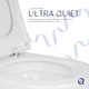 Унитаз подвесной Qtap Scorpio ML Ultra Quiet 490x365x325 мм, с сиденьем Soft-close MagLock, White QTSCOML26W49 - изображение 5