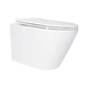 Унитаз подвесной Qtap Swan безободочный Ultra Quiet с сиденьем Soft-close QT16335179W - изображение 1