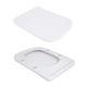 Унитаз подвесной Qtap Tern с сиденьем Soft-close QT17332303ASW - изображение 8