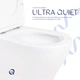 Унитаз-компакт Qtap Cardinal Ultra Quiet безободочный с сиденьем Soft-close QT04222168AUQ3W - изображение 5