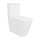 Напольный унитаз Qtap Stork Ultra Quiet 630×350×805 мм с сиденьем Soft-close, White QTSTO27W49260 - изображение 1