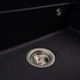 Кухонная мойка со смесителем VALESO корпус из гранита с дозатором и ринзером цвет матовый Карбон 6846 IRENA - изображение 8
