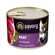 Влажный корм для собак Savory со вкусом говядины 400 (г) - изображение 2