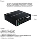 Контролер відеостіни STONE 2x2, 4 виходи HDMI, підтримка HDMI/DVI входу, RS232, ІЧ-пульт - изображение 2