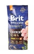 Сухий корм Brit Premium Dog Junior M для цуценят та молодих собак середніх порід з мʼясом курки 15 кг - зображення 2