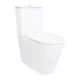 Напольный унитаз Qtap Arvin Ultra Quiet 630×350×795 мм с сиденьем Soft-close, White QTARV27W49259 - изображение 1