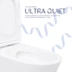 Напольный унитаз Qtap Arvin Ultra Quiet 630×350×795 мм с сиденьем Soft-close, White QTARV27W49259 - изображение 5