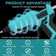 Аккумуляторный клеевой пистолет NL227C для Makita 18V/20V, 50W, со стержнями 7×150 мм - изображение 6