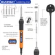 Паяльник HANDSKIT 90W с регулировкой температуры 180–480°C Цифровой LCD, набор для пайки - изображение 2