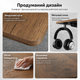 Комп'ютерний стіл SENSE7 NOJO LIGHT 120×60 см з електричним регулюванням висоти, темно-коричневий - изображение 6