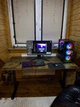 Комп'ютерний стіл SENSE7 NOJO LIGHT 140×70 см з електричним регулюванням висоти, темно-коричневий - изображение 8