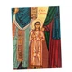 Писаная икона Рафаил, Николай и Ирина Лесбосские 13×16 см - изображение 5
