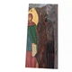 Писаная икона Рафаил, Николай и Ирина Лесбосские 13×16 см - изображение 7