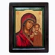 Греческая писаная икона Казанской Божией Матери 24×30 см - изображение 3