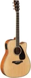 Електроакустична гітара YAMAHA FGX820C NATURAL - изображение 1