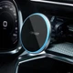Автодержатель Acefast D3 магнитный беспроводной 15W ABS + поликарбонат серебристый 65х15 мм - изображение 4